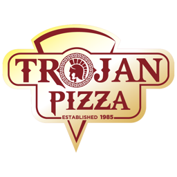 Trojan Grill logo.